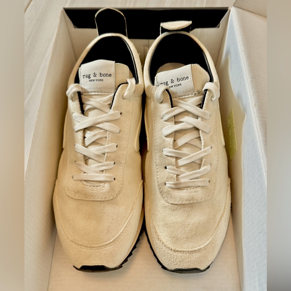 Rag & Bone, Antique White Sneaker, Womens size 9